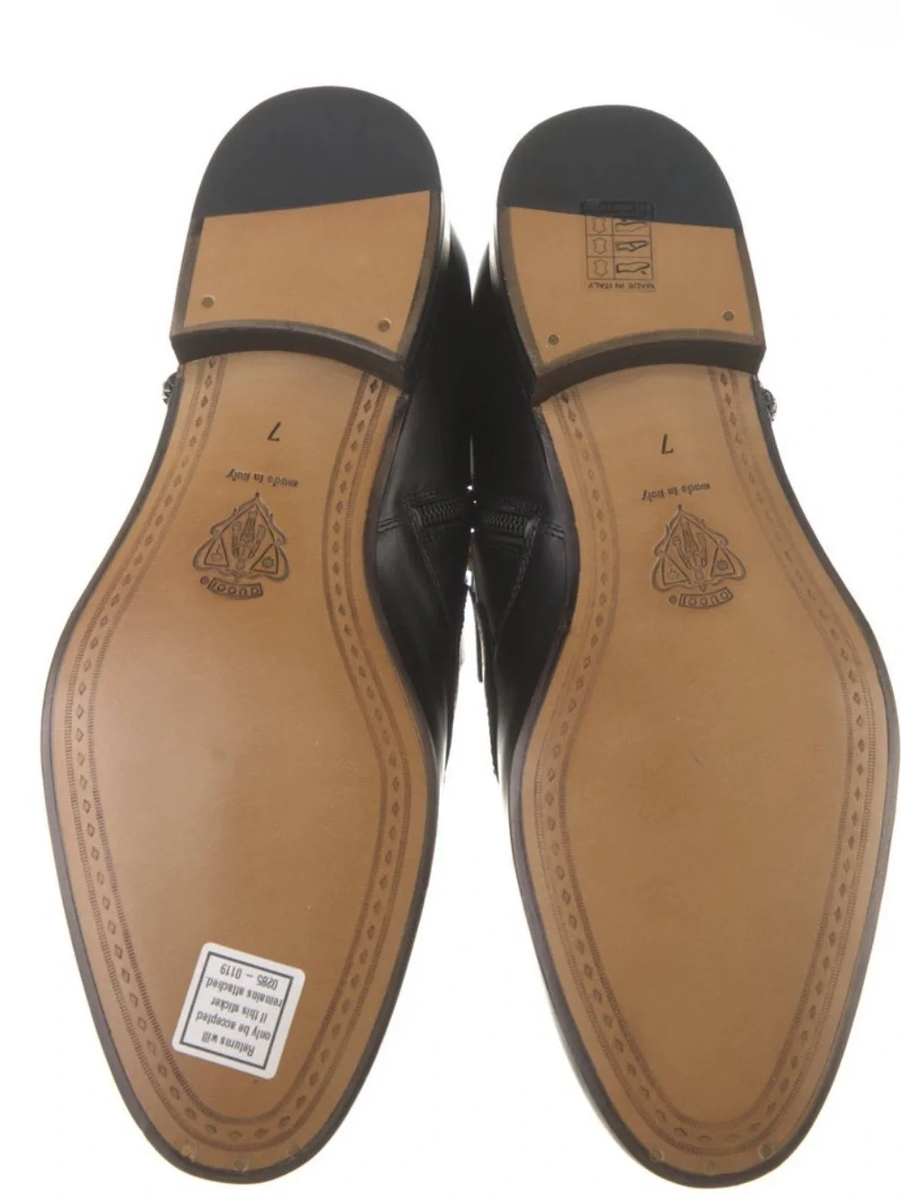 Gucci Leather Boots